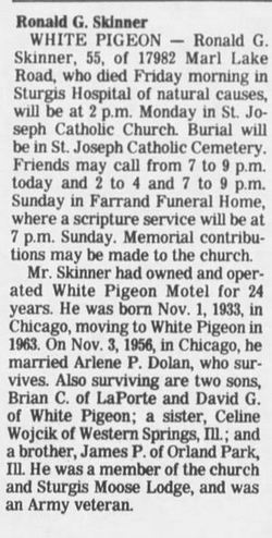 Little Country Inn (White Pigeon Motel) - Apr 22 1989 Former Owner Passes Away (newer photo)